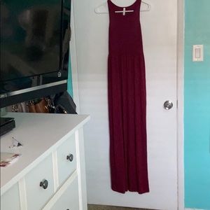 Long dress with pockets